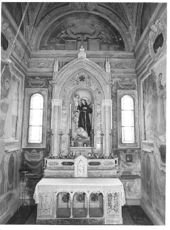 Sant'Antonio da Padova (statua) di Dal Monte Enrico (primo quarto sec. XX)