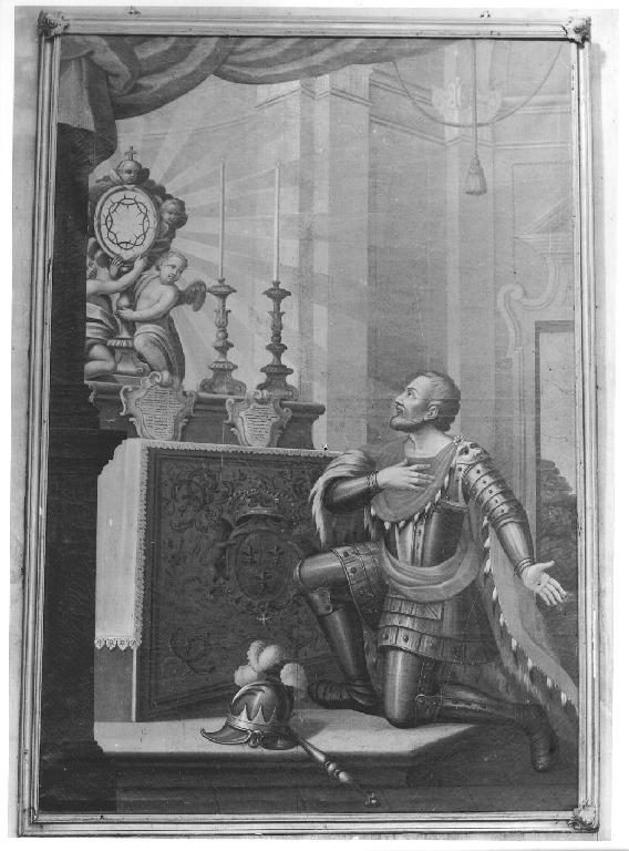 San Luigi IX (dipinto) - ambito piacentino (prima metà sec. XIX)