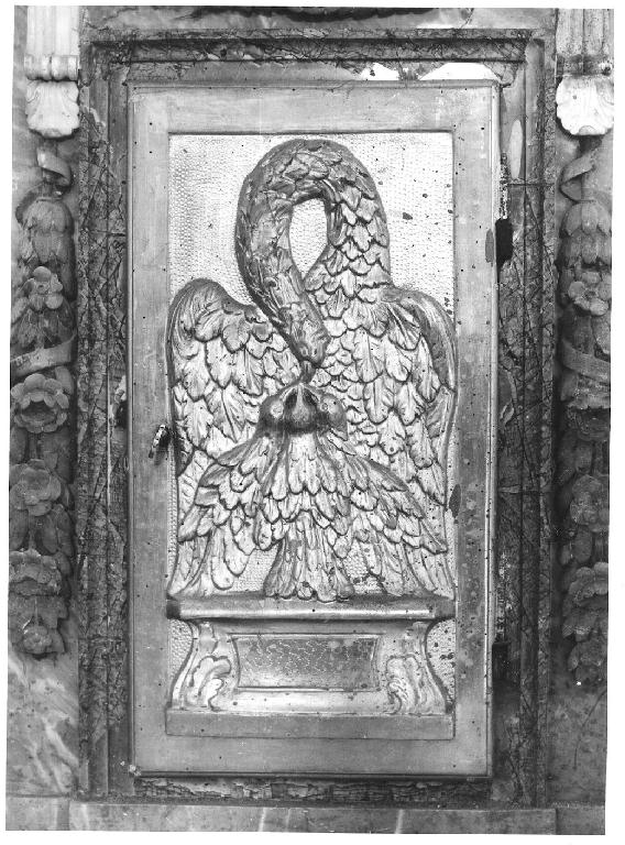 tabernacolo murale - ambito piacentino (ultimo quarto sec. XVIII)