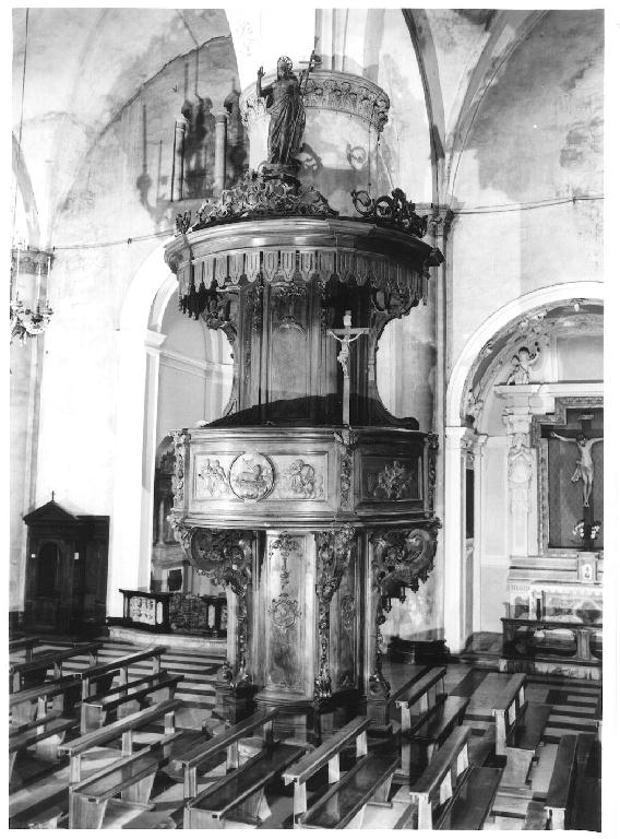 pulpito di Guglielmetti Gaetano (sec. XIX)