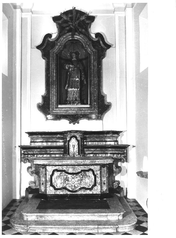 altare - ambito lombardo (seconda metà sec. XVIII)