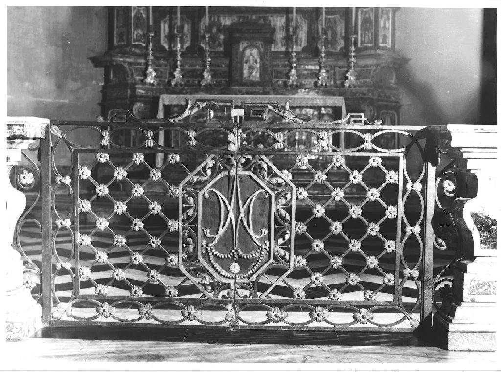 cancello di balaustrata di Brigenti Domenico, Respighi Gaetano (sec. XIX)