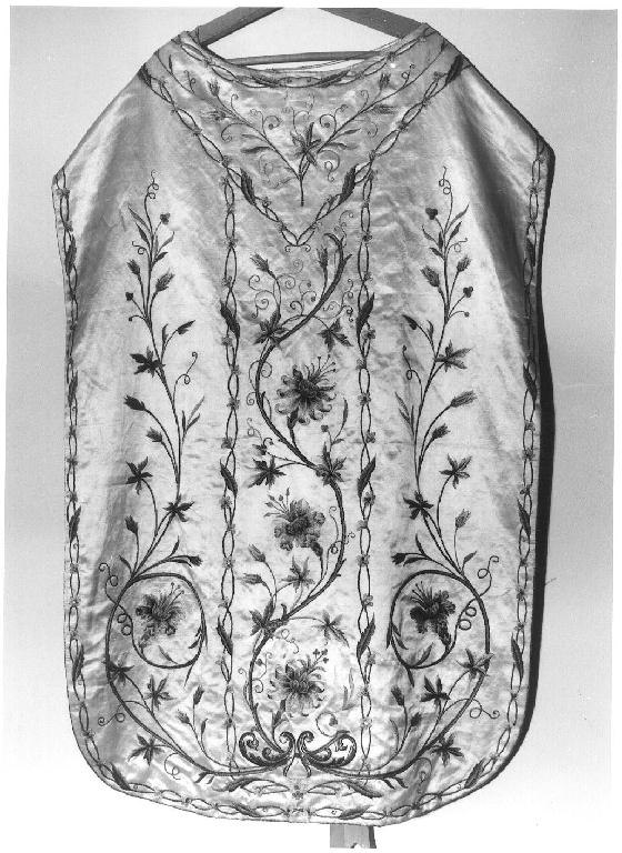 pianeta, elemento d'insieme - manifattura piacentina (sec. XIX)