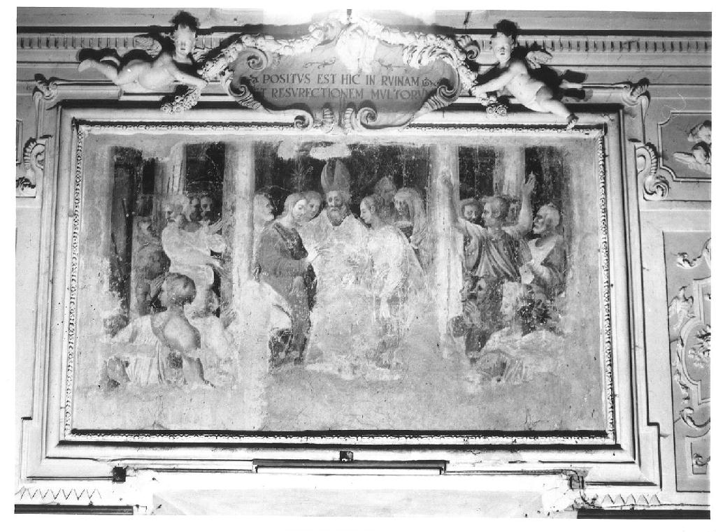 Sposalizio di Maria Vergine (dipinto) - ambito cremonese (ultimo quarto sec. XVI)