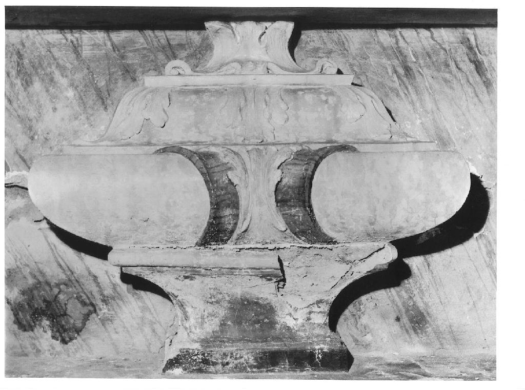 reliquiario a teca - a urna di Zanoni Pietro, Sermini Giovanni Antonio (sec. XVIII)