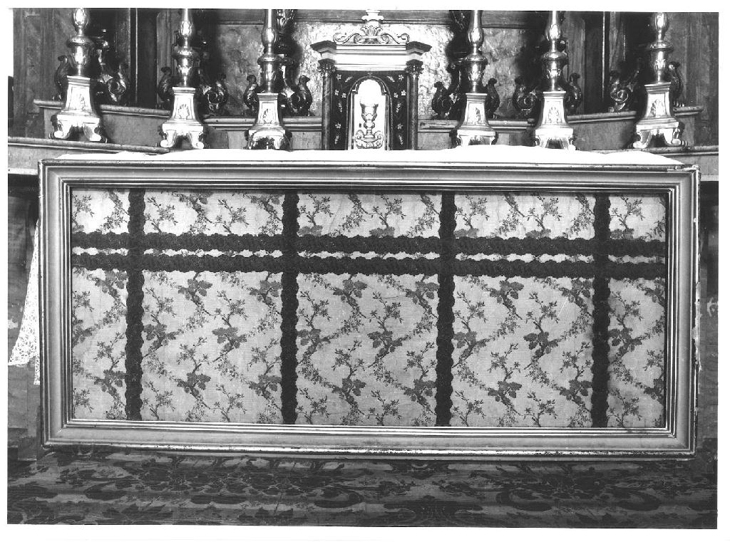 paliotto - manifattura italiana (sec. XVIII)