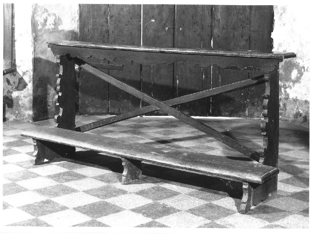 inginocchiatoio, serie - ambito piacentino (sec. XIX)