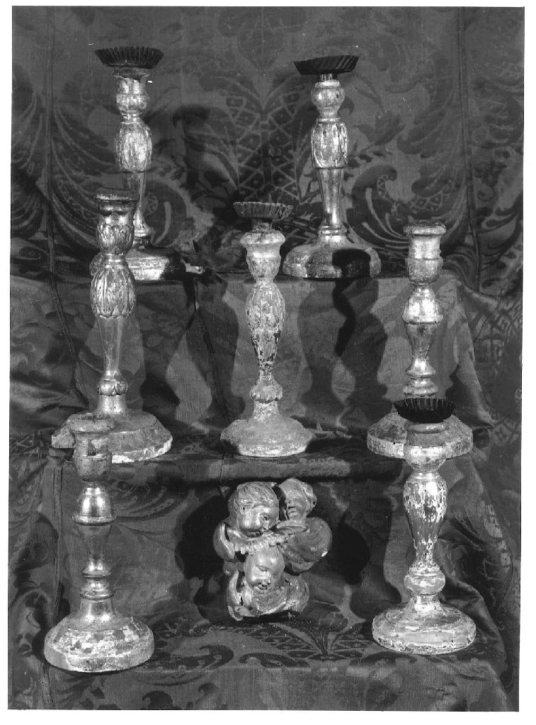 candeliere, serie - ambito piacentino (ultimo quarto sec. XVIII)