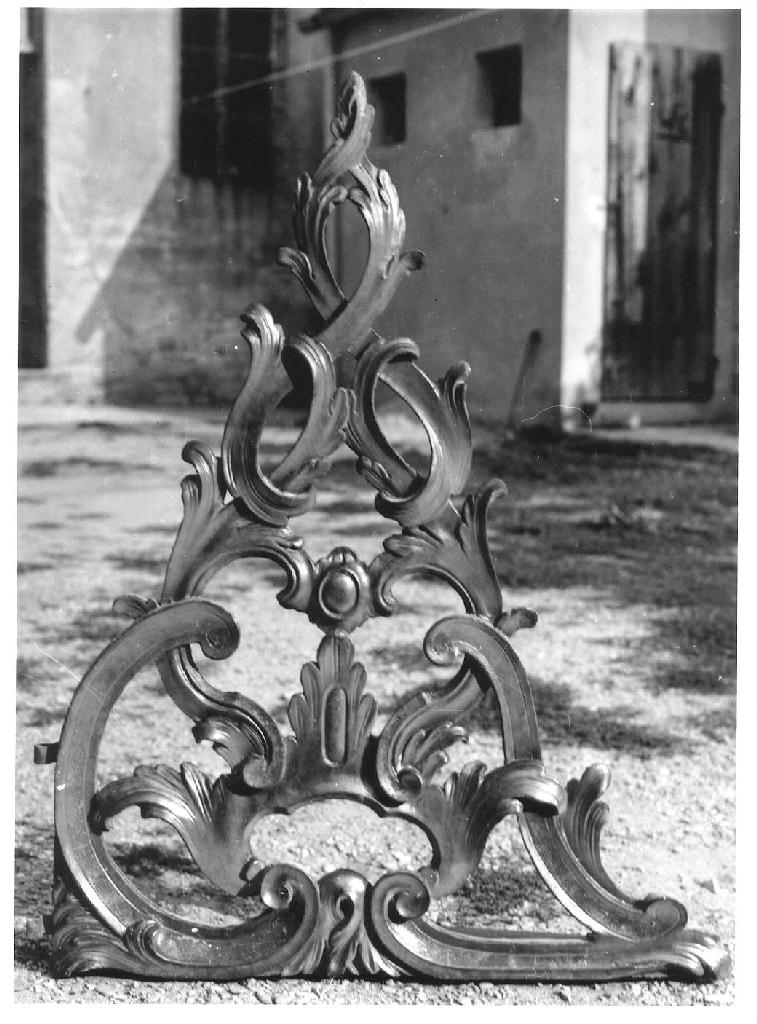 cimasa, serie - ambito piacentino (metà sec. XVIII)