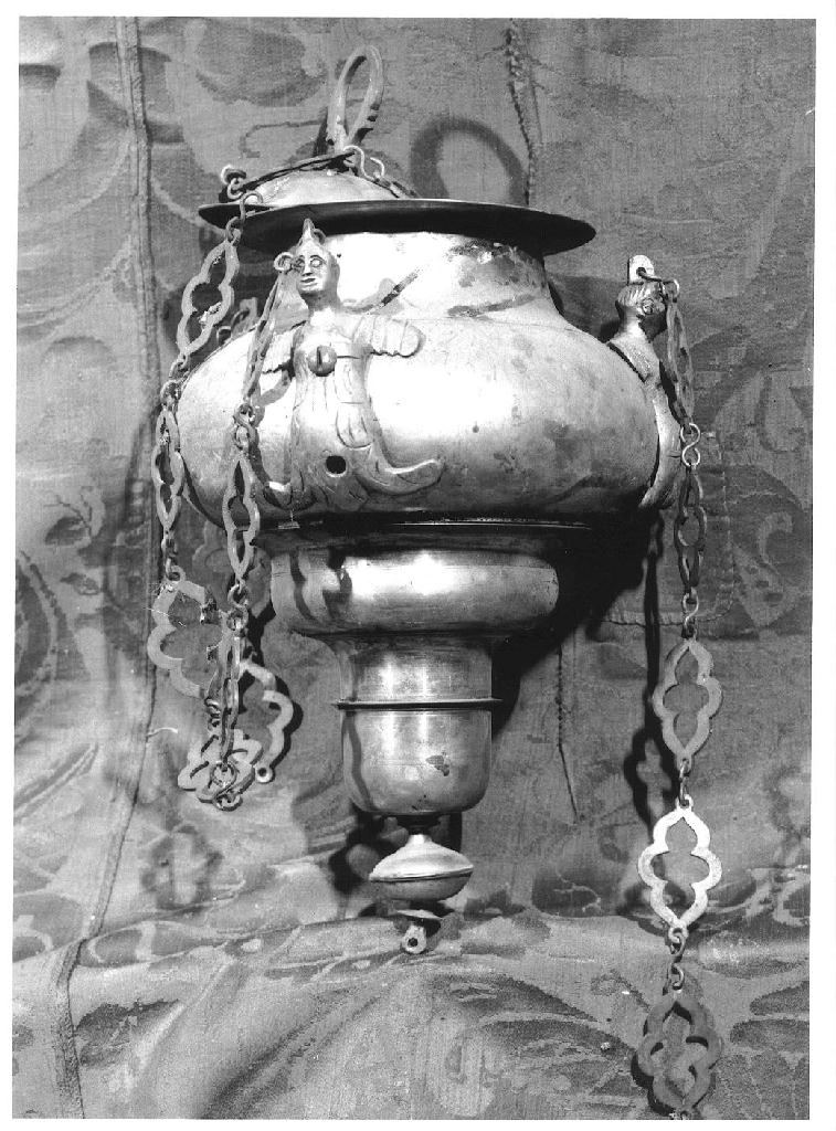 lampada pensile - ambito piacentino (ultimo quarto sec. XIX)