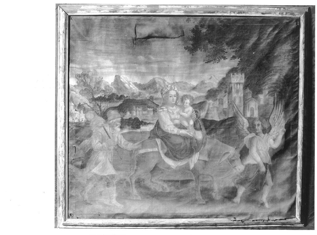 Fuga in Egitto (dipinto) - ambito piacentino (prima metà sec. XVII)