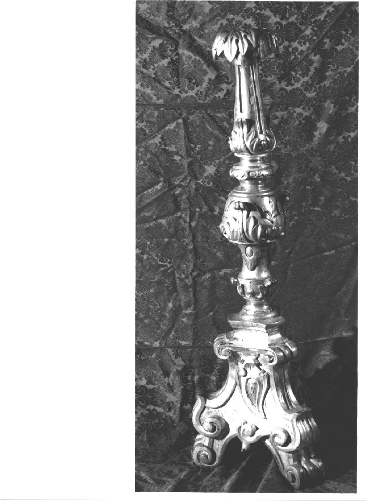 base per croce d'altare - ambito piacentino (seconda metà sec. XVIII)