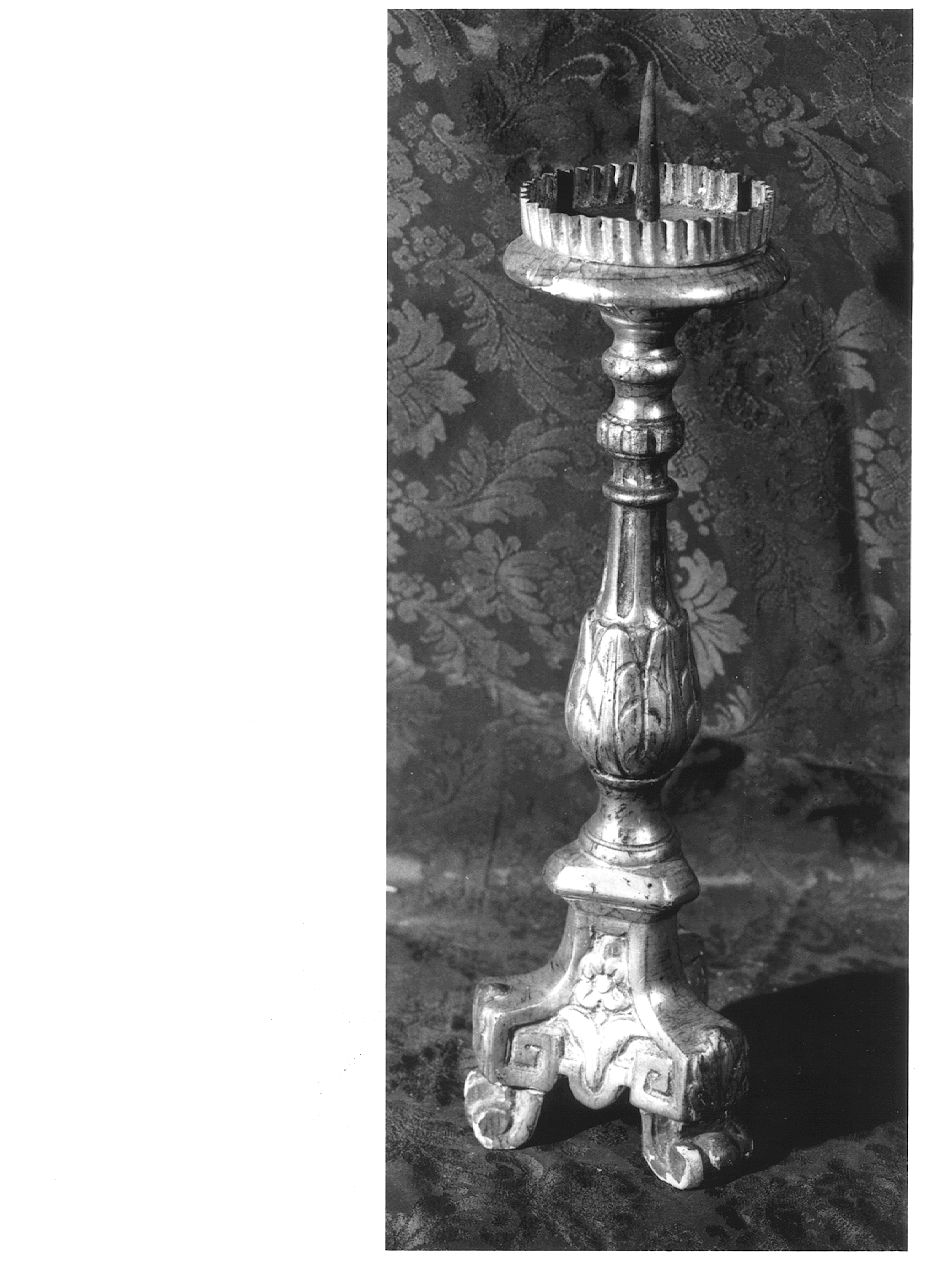 candeliere, serie - ambito piacentino (sec. XVIII)