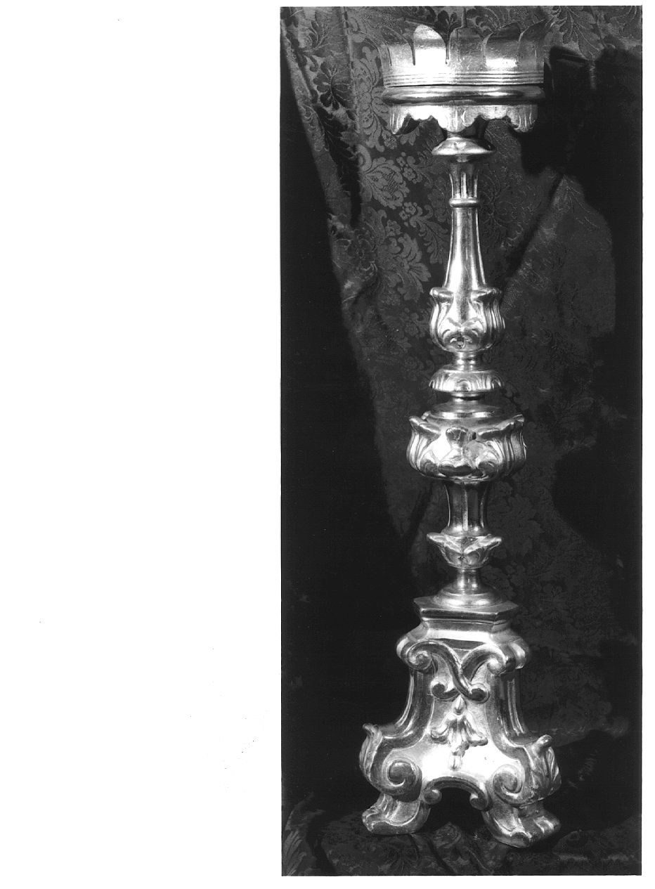 candeliere, serie - ambito piacentino (sec. XVIII)