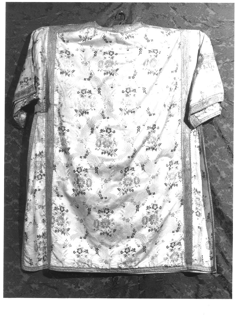 paramento liturgico, insieme - manifattura italiana (fine/inizio secc. XIX/ XX)