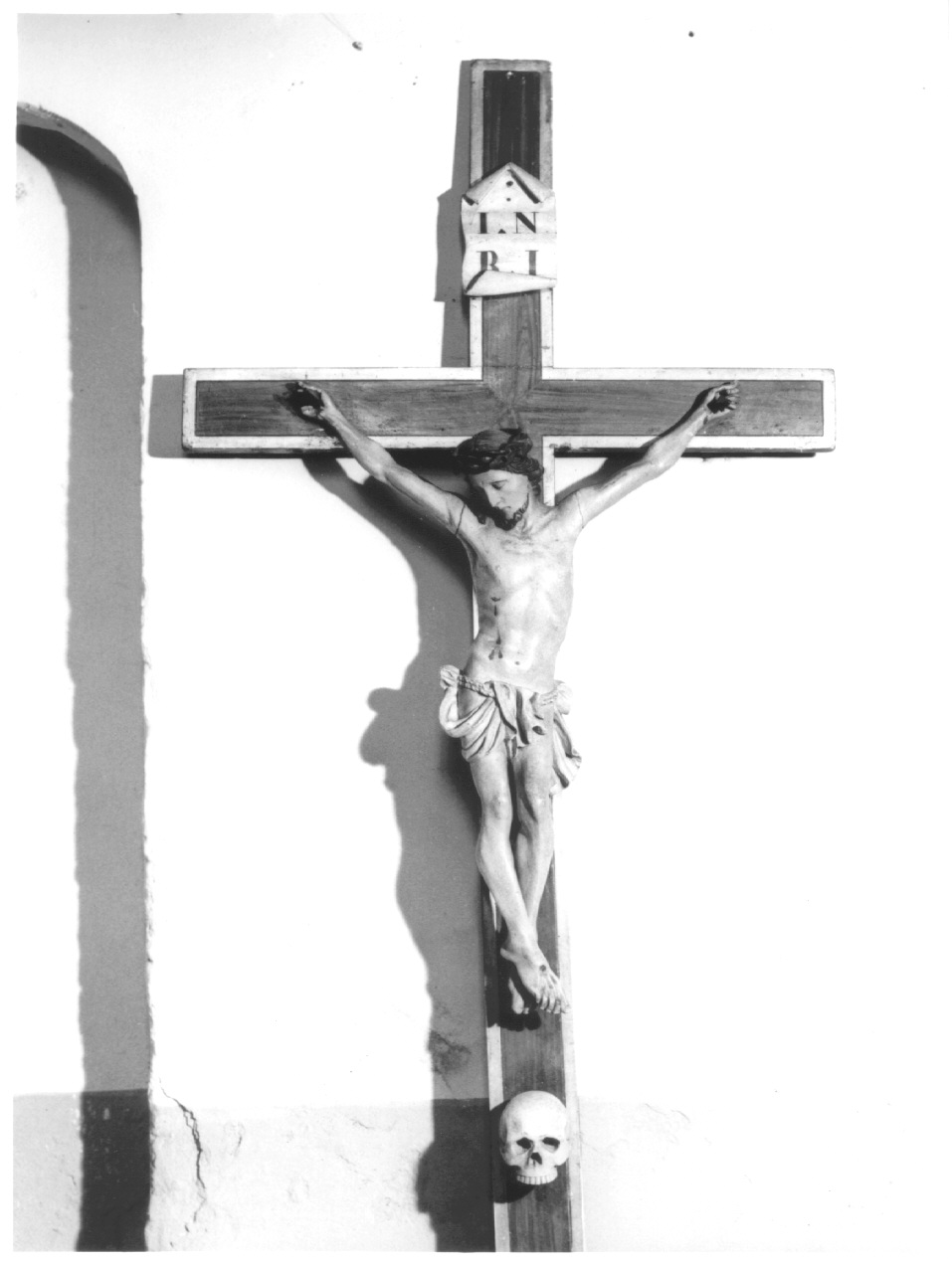 crocifisso - ambito piacentino (prima metà sec. XX)