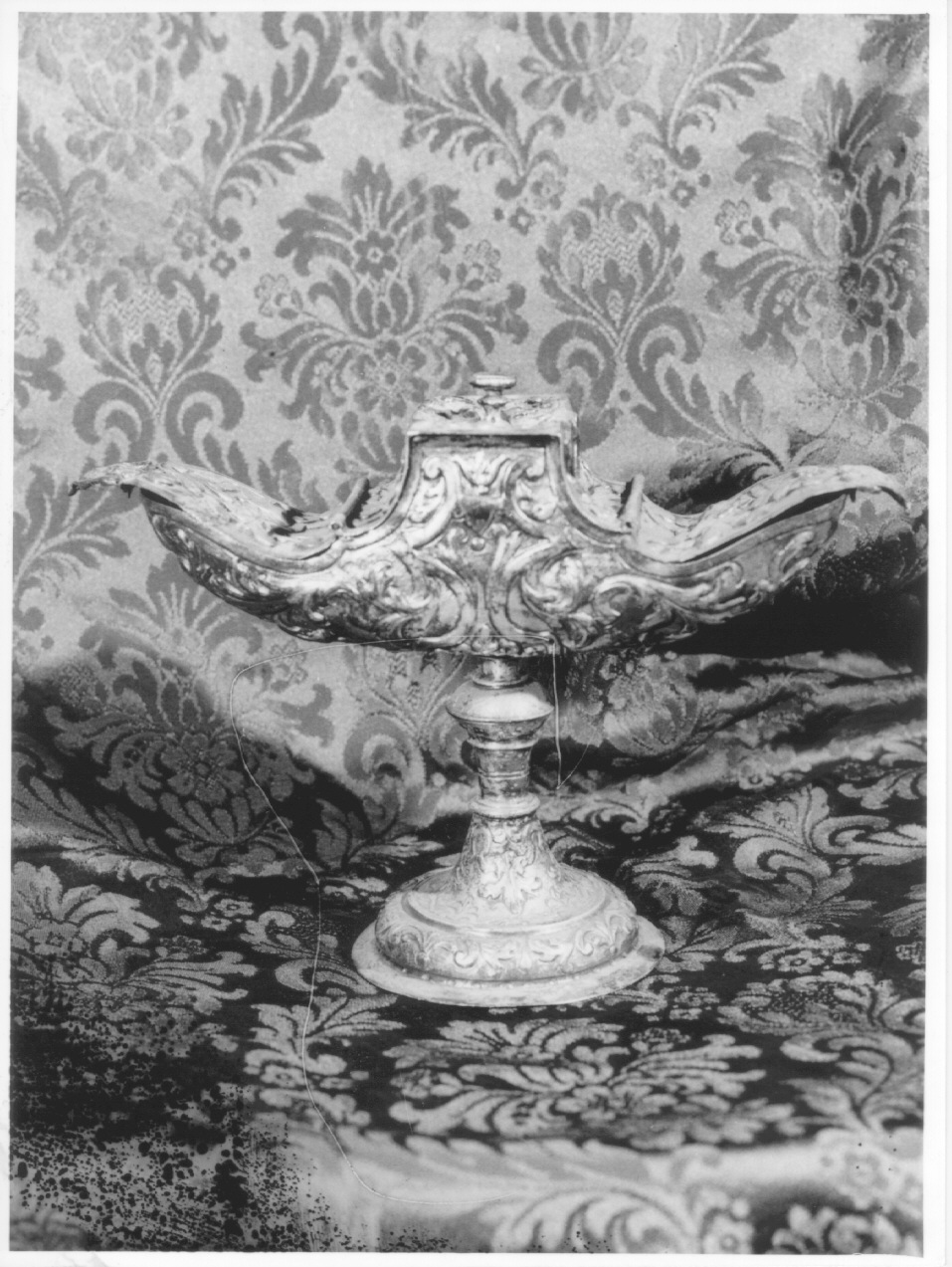 navicella portaincenso - ambito piacentino (sec. XVIII)