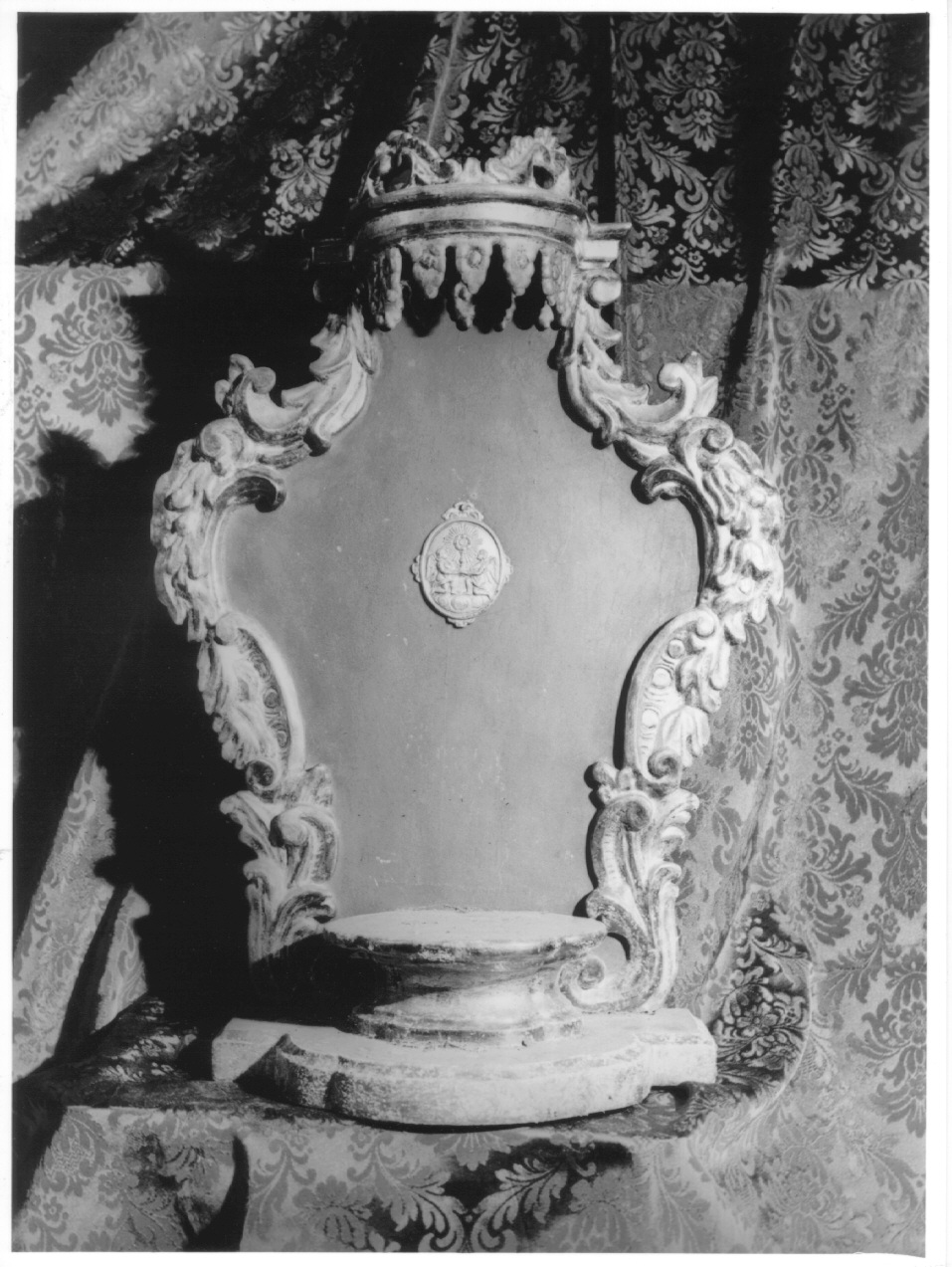 tronetto per esposizione eucaristica - ambito emiliano (seconda metà sec. XVIII)