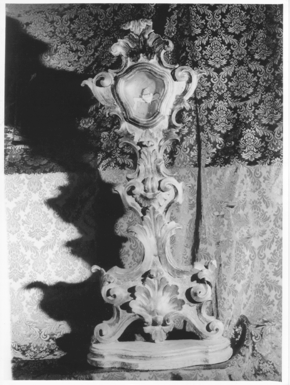 reliquiario, serie - ambito piacentino (prima metà sec. XVIII)