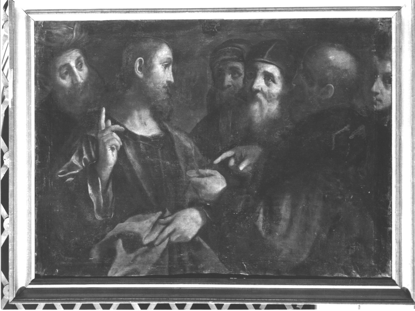 tributo a Cesare (dipinto, opera isolata) - ambito piacentino (sec. XVIII)