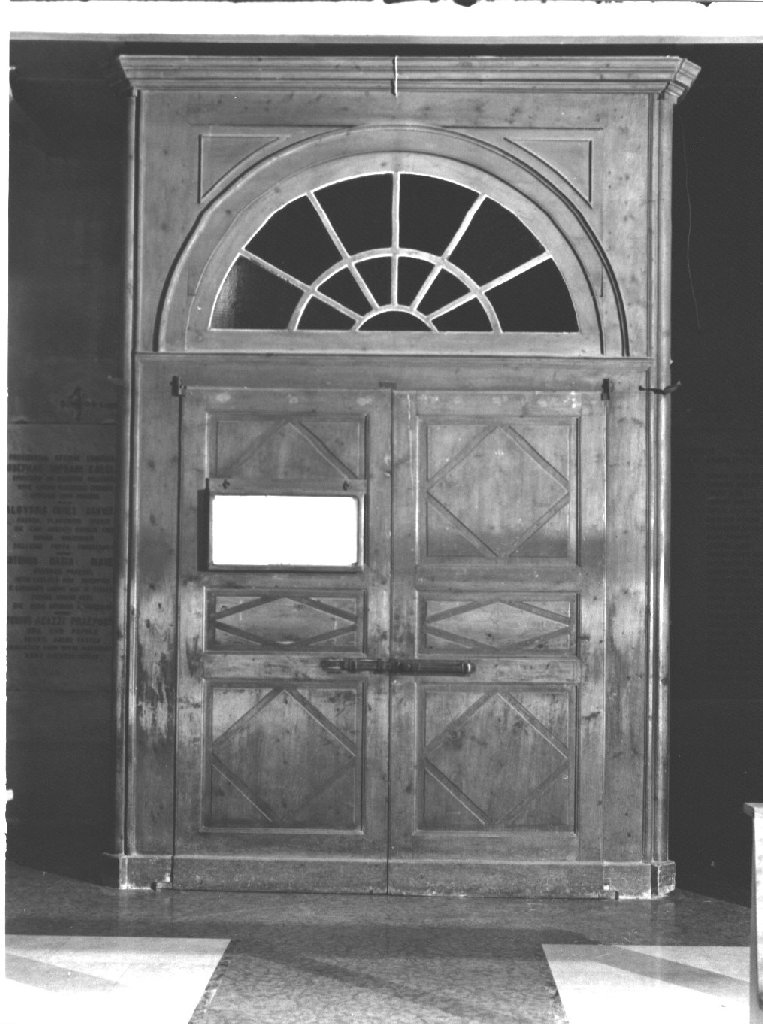bussola, opera isolata - ambito piacentino (sec. XIX)