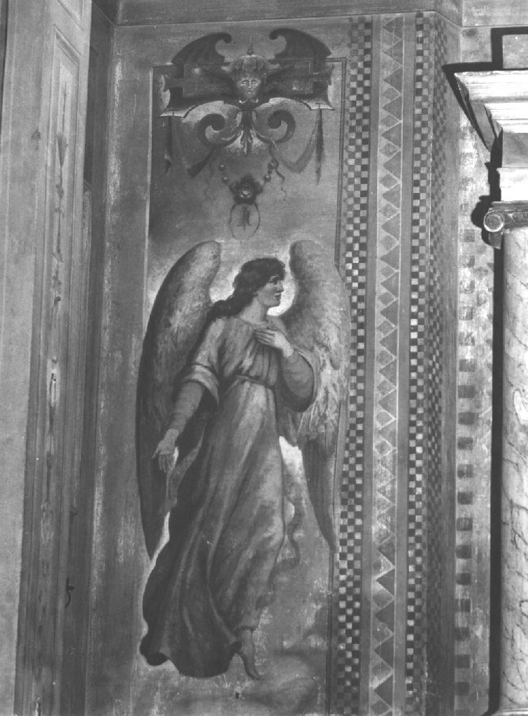 Angeli (dipinto, complesso decorativo) - ambito piacentino (sec. XX)