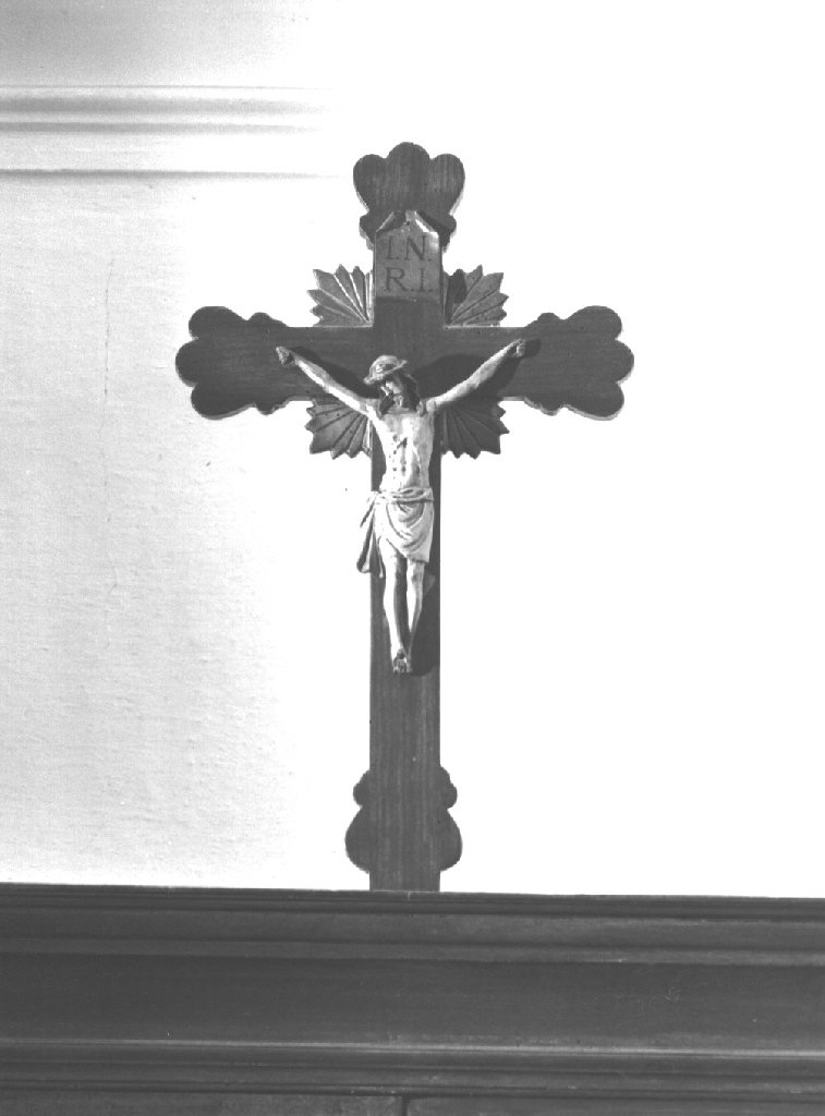 crocifisso, opera isolata - manifattura piacentina (seconda metà sec. XVII)