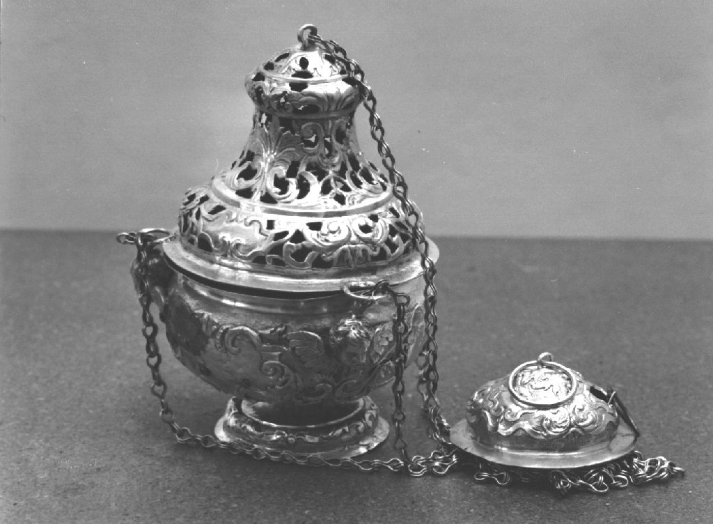 turibolo, opera isolata - manifattura piacentina (prima metà sec. XVIII)