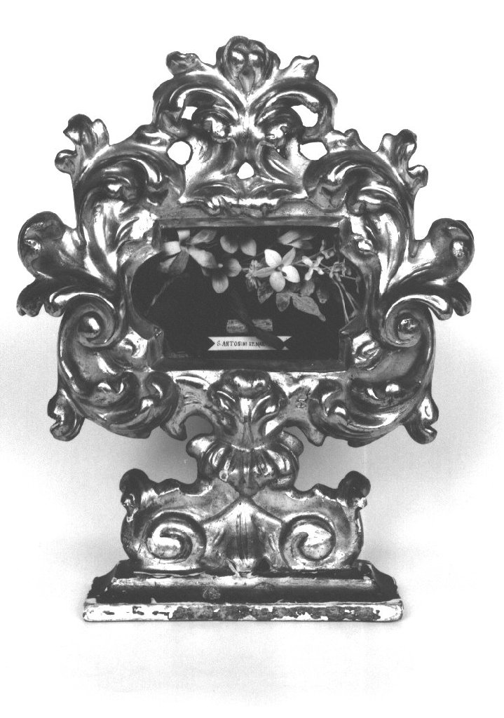 reliquiario - a ostensorio, serie - ambito cremonese (sec. XVIII)