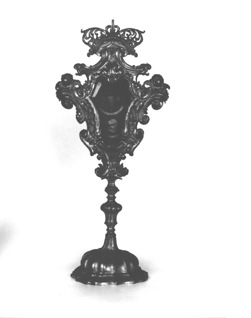 reliquiario - a ostensorio di Berselli (seconda metà sec. XVIII)