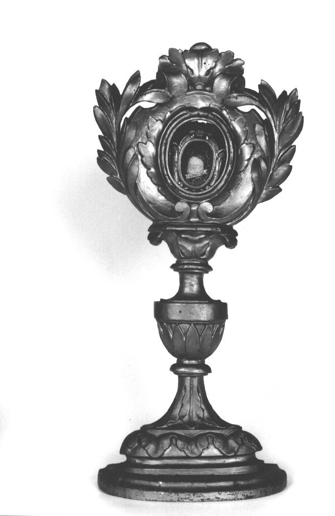 reliquiario - a ostensorio, serie - ambito cremonese (prima metà sec. XIX)