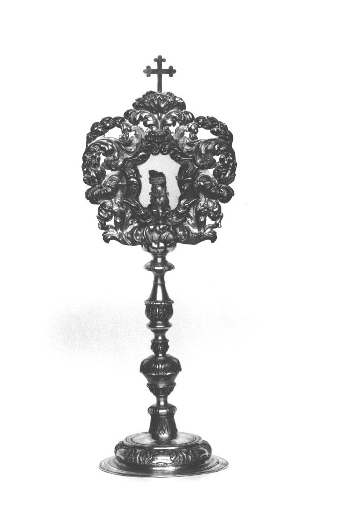 reliquiario - a ostensorio - ambito cremonese (primo quarto sec. XVIII)