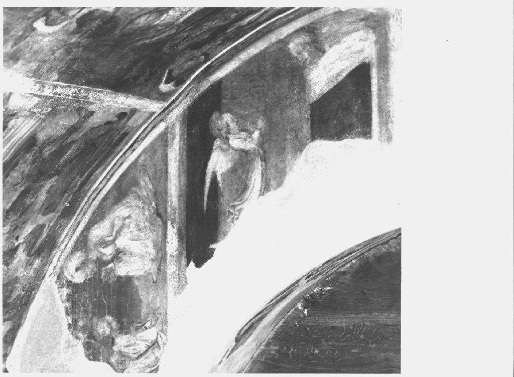 Episodi della vita di San Bassiano: San Bassiano fanciullo disegna la Croce (dipinto) di Bembo Bonifacio (e aiuti), Bembo Benedetto (attribuito) (sec. XV)