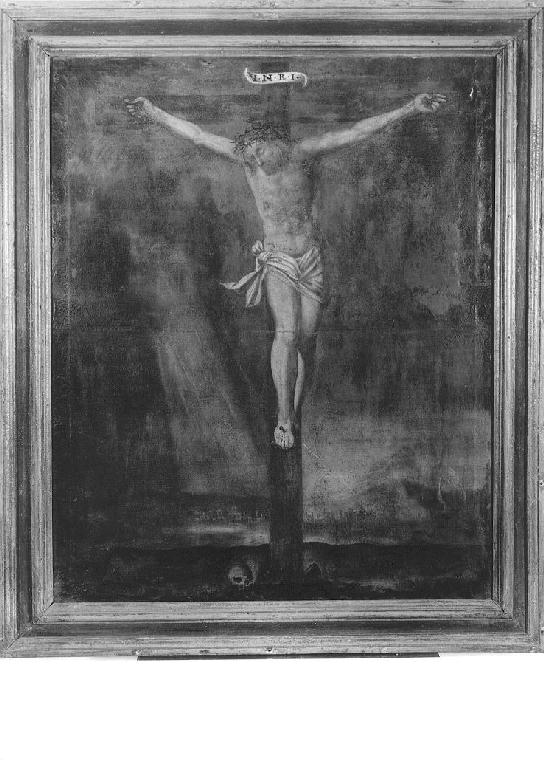Crocifissione di Cristo (dipinto) - ambito emiliano-lombardo (fine/inizio secc. XVIII/ XIX)