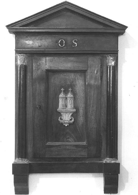 armadietto per oli santi, serie - ambito parmense (primo quarto sec. XIX)