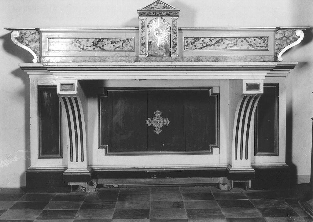altare - ambito emiliano-lombardo (prima metà, prima metà sec. XIX, sec. XX)