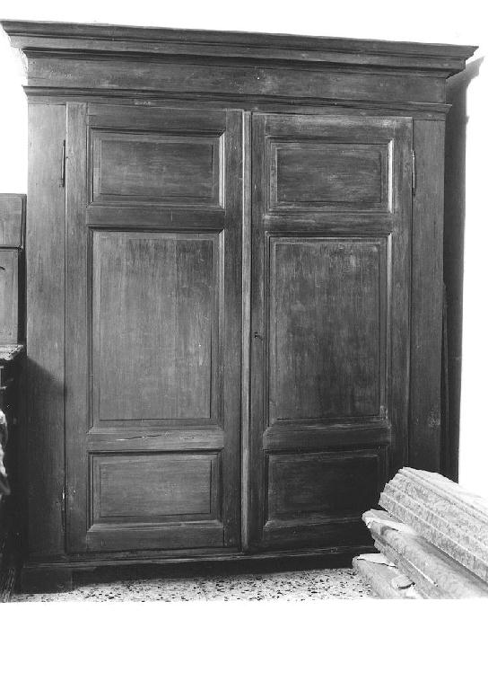armadio - ambito emiliano (ultimo quarto sec. XVIII)