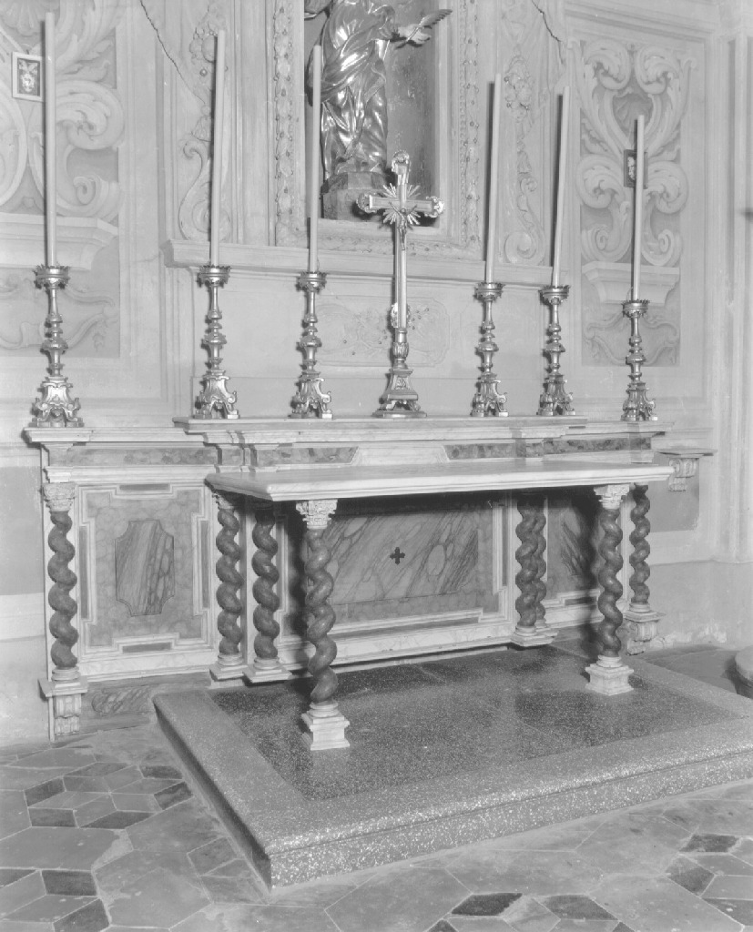 altare - ambito piacentino (inizio sec. XX)