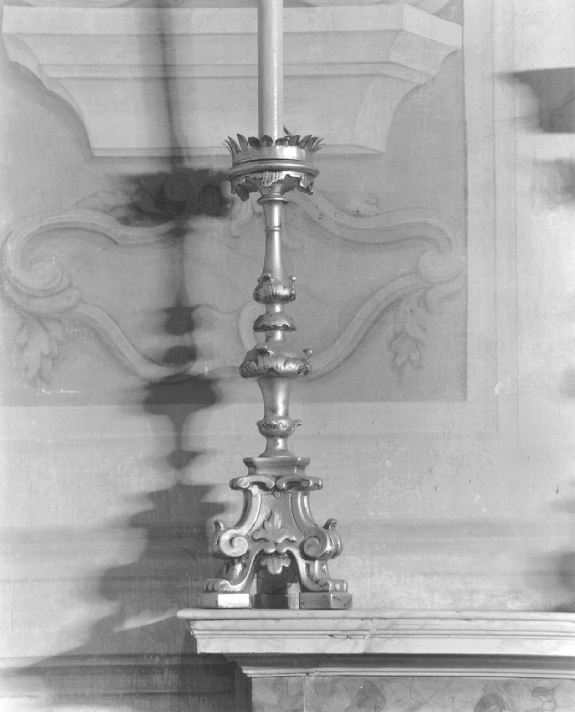 candeliere, serie - ambito piacentino (sec. XVIII)