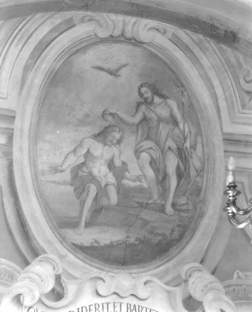 Battesimo di Cristo (dipinto) di Galluzzi Giovan Battista (sec. XVIII)