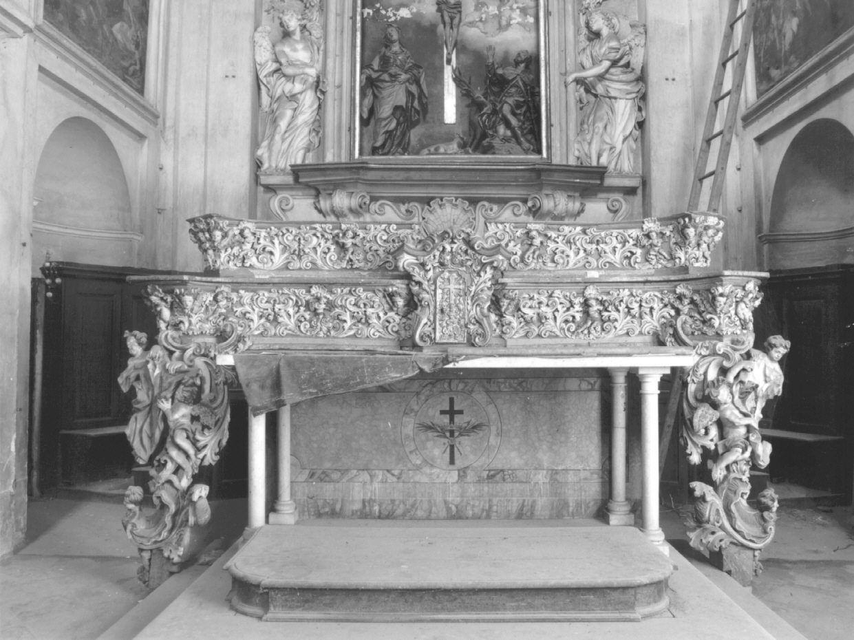 altare maggiore - ambito piacentino (sec. XVIII)