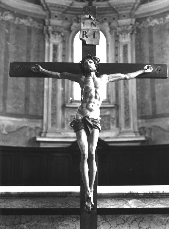 crocifisso - ambito piacentino (sec. XIX)