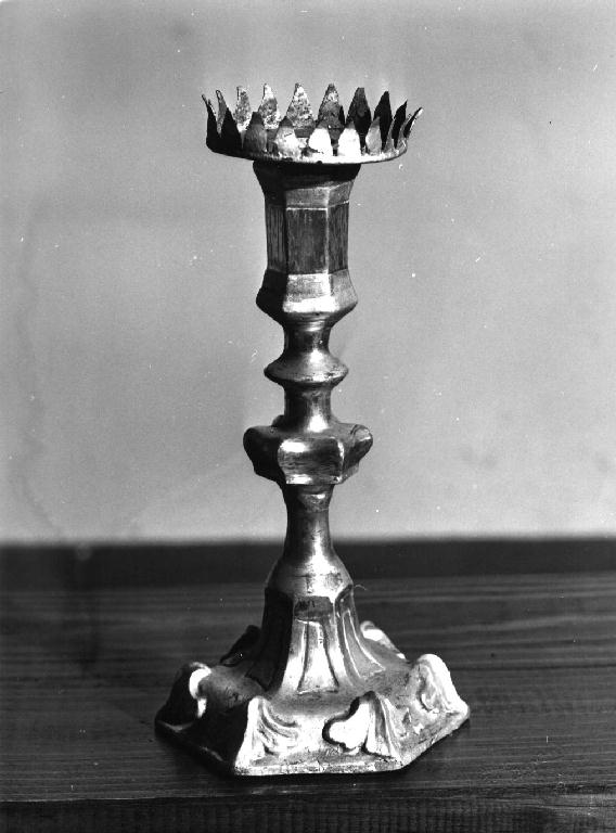 candeliere, serie - ambito piacentino (sec. XIX)