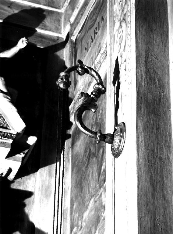 candeliere da parete, serie - ambito piacentino (sec. XIX)