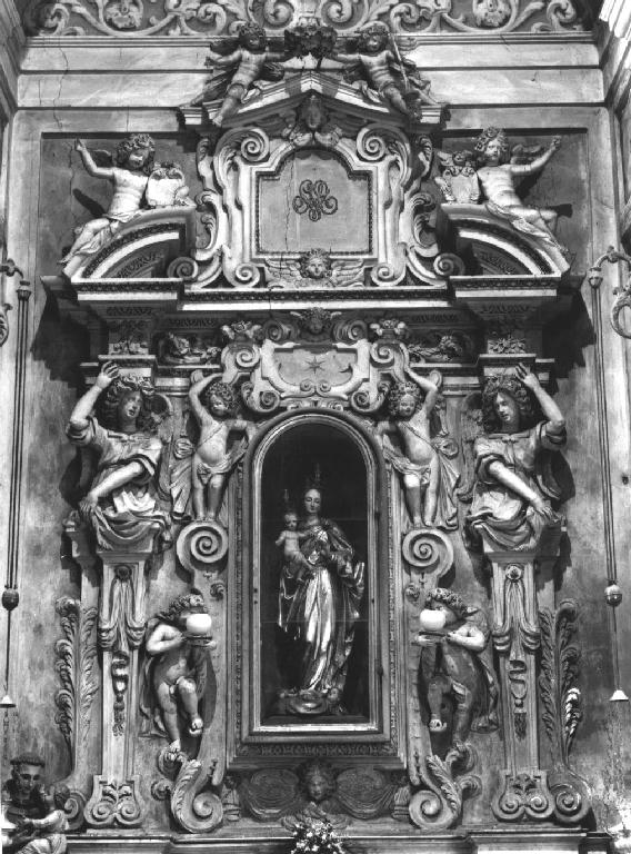 gradino d'altare - ambito piacentino (fine sec. XVII)