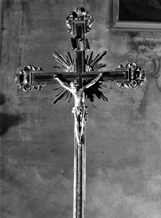 croce d'altare - ambito piacentino (prima metà sec. XIX)
