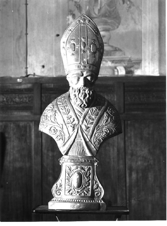 reliquiario - a busto, serie - ambito piacentino (sec. XIX)