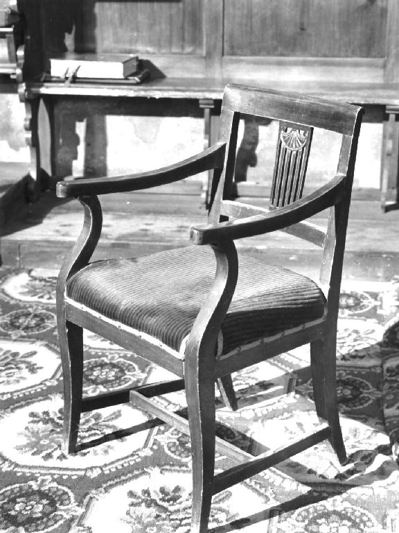 poltroncina - ambito piacentino (sec. XIX)