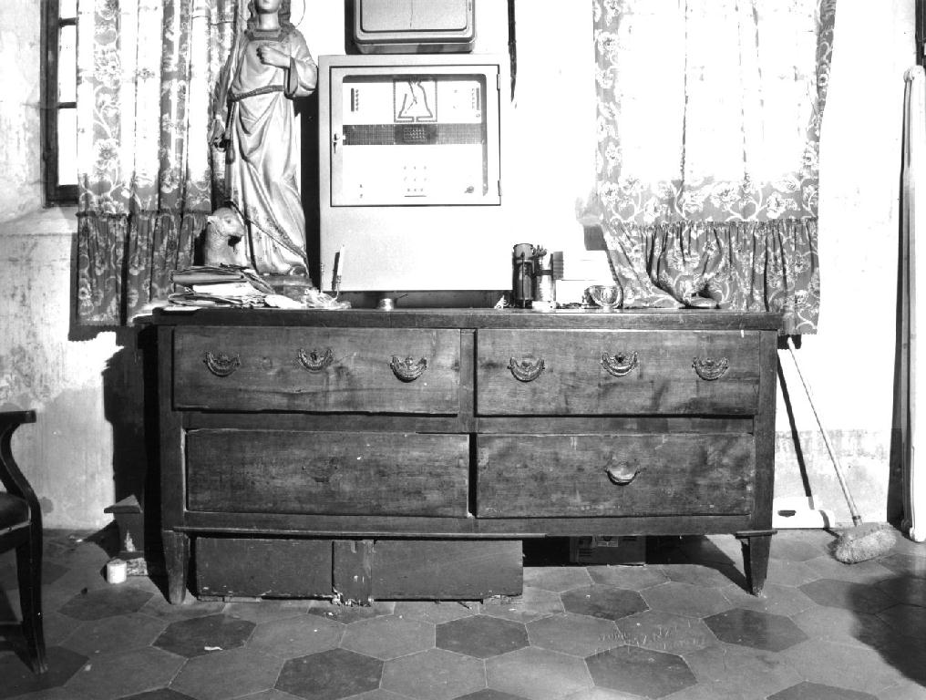 cassettone - ambito piacentino (primo quarto sec. XIX)