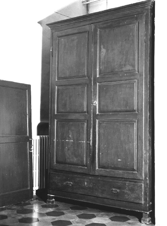 armadio - ambito piacentino (ultimo quarto sec. XVIII)